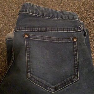 Free People skinny flare jeans